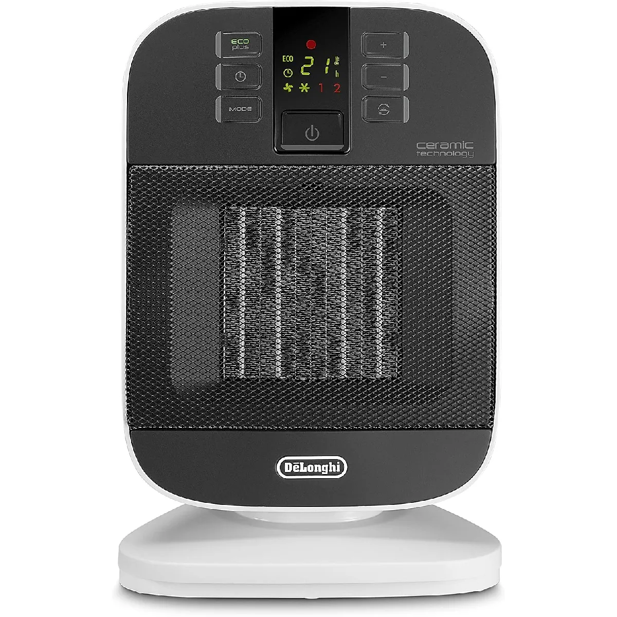 Radiateur Céramique De'Longhi 2000W – 2 Niveaux de Puissance, Fonction Eco-Energy - vue 2