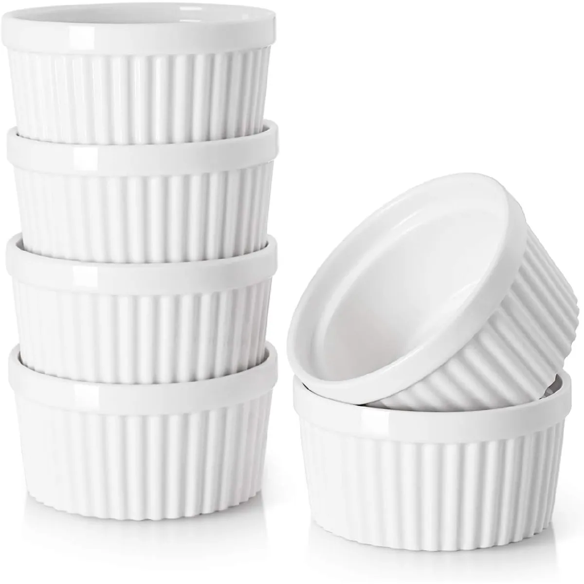 Vendos85 Ramequins En Porcelaine 230 Ml X6