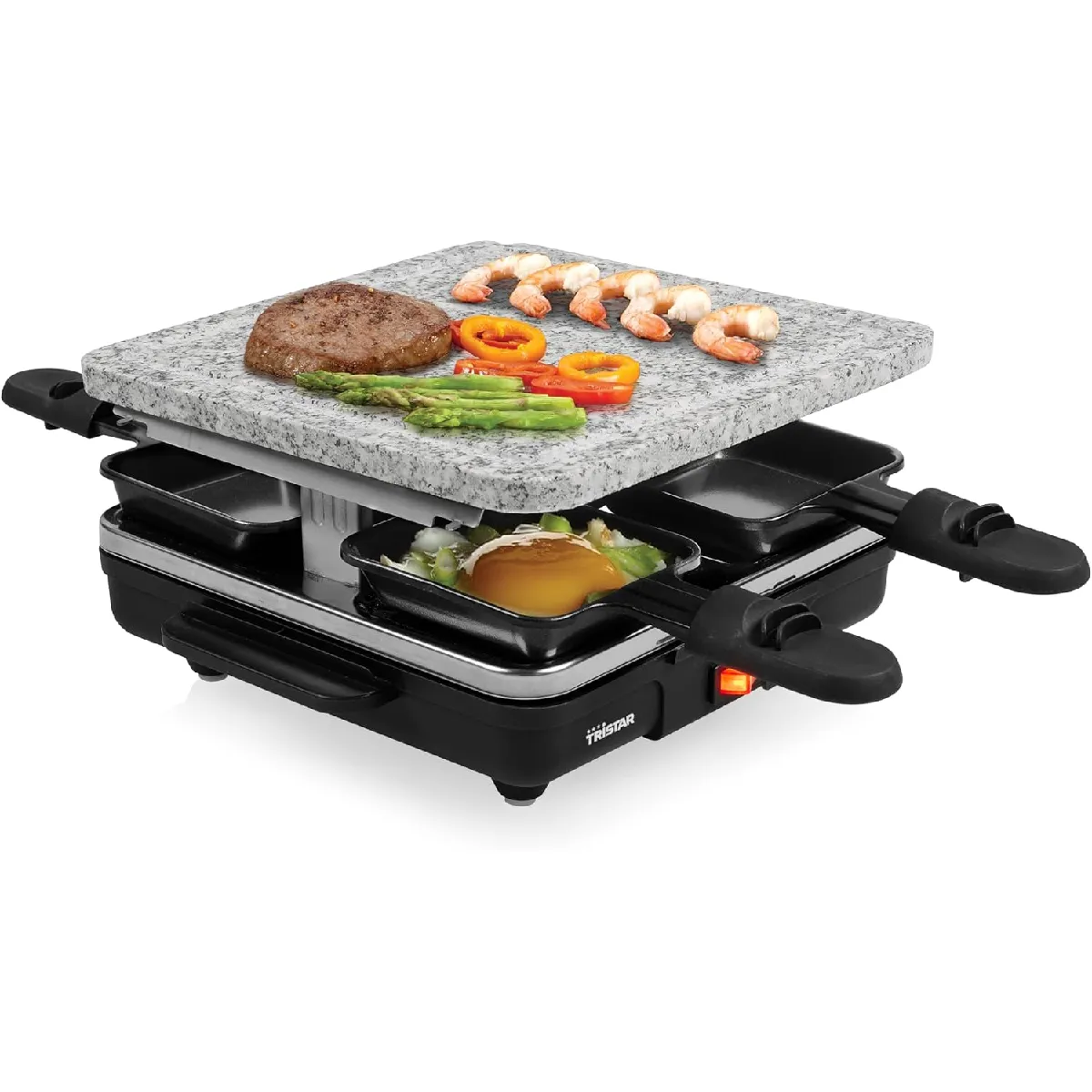 Raclette 4 personnes 600?W Neuf - vue 2