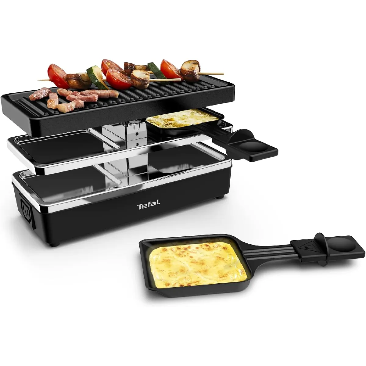 Raclette compacte extensible 2 personnes