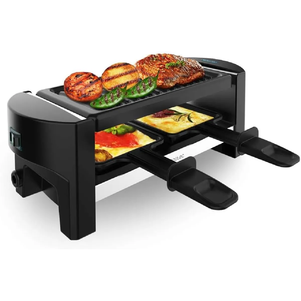 Raclette 320?W 2 poêles antiadhésives Neuf - vue 2