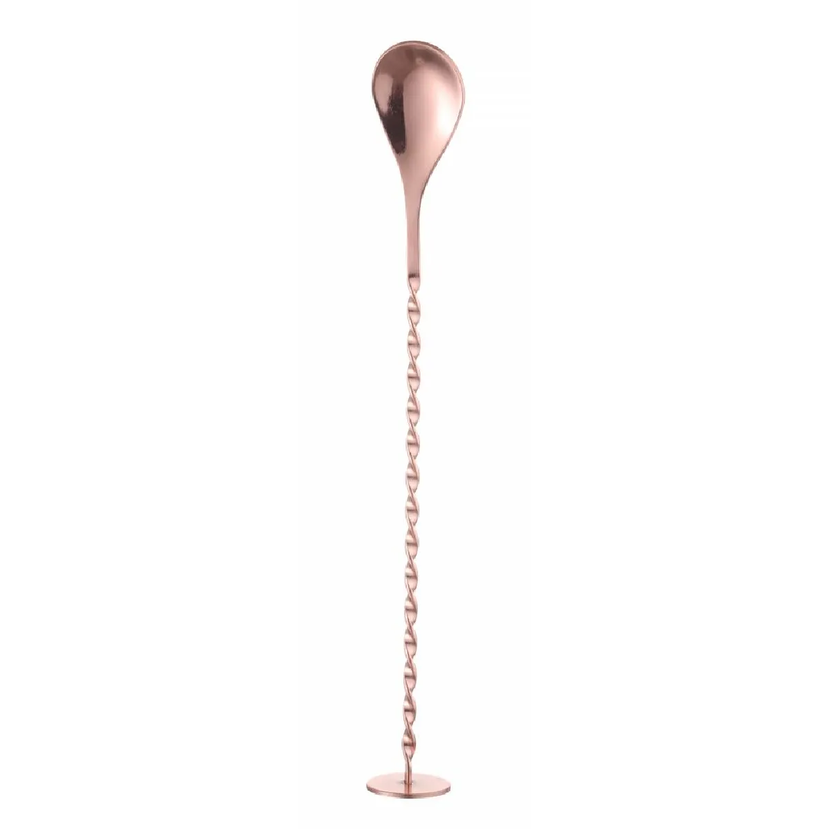 Cuillère à Cocktail avec Pilon Bar up Cuivre 280x35mm - Hendi