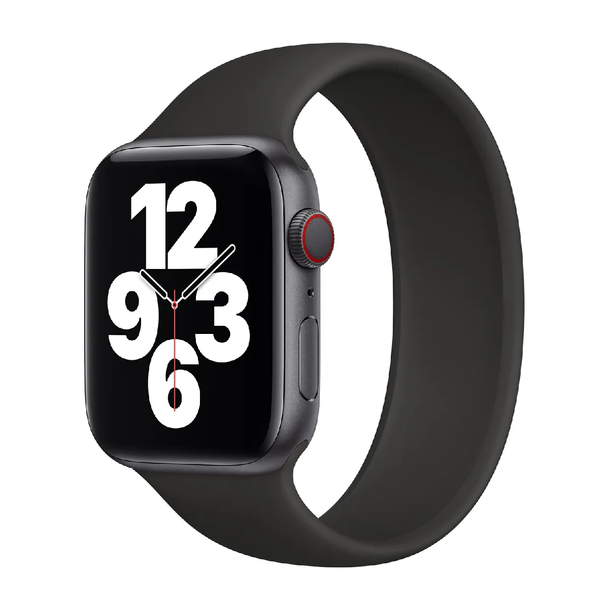 Bracelet Apple Watch 42mm Boucle unique Silicone - vue 7