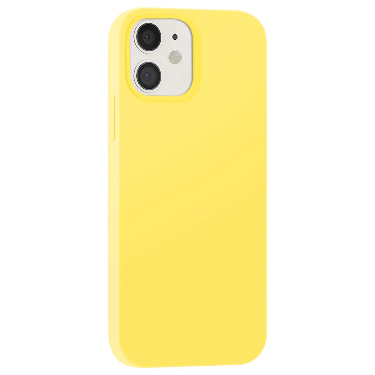 Moxie Jaune Coque Pour Iphone 12 / 12 Pro Édition Color Skin En Tpu Avec Intérieur Doux