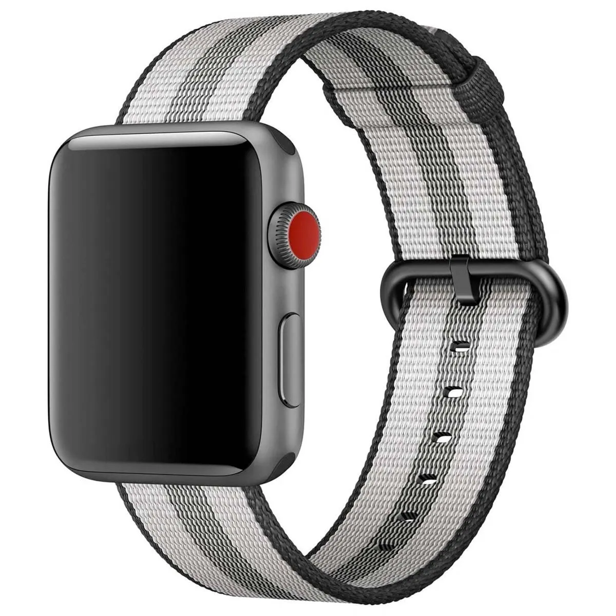 Bracelet Apple Watch 49mm Nylon tressé - vue 4