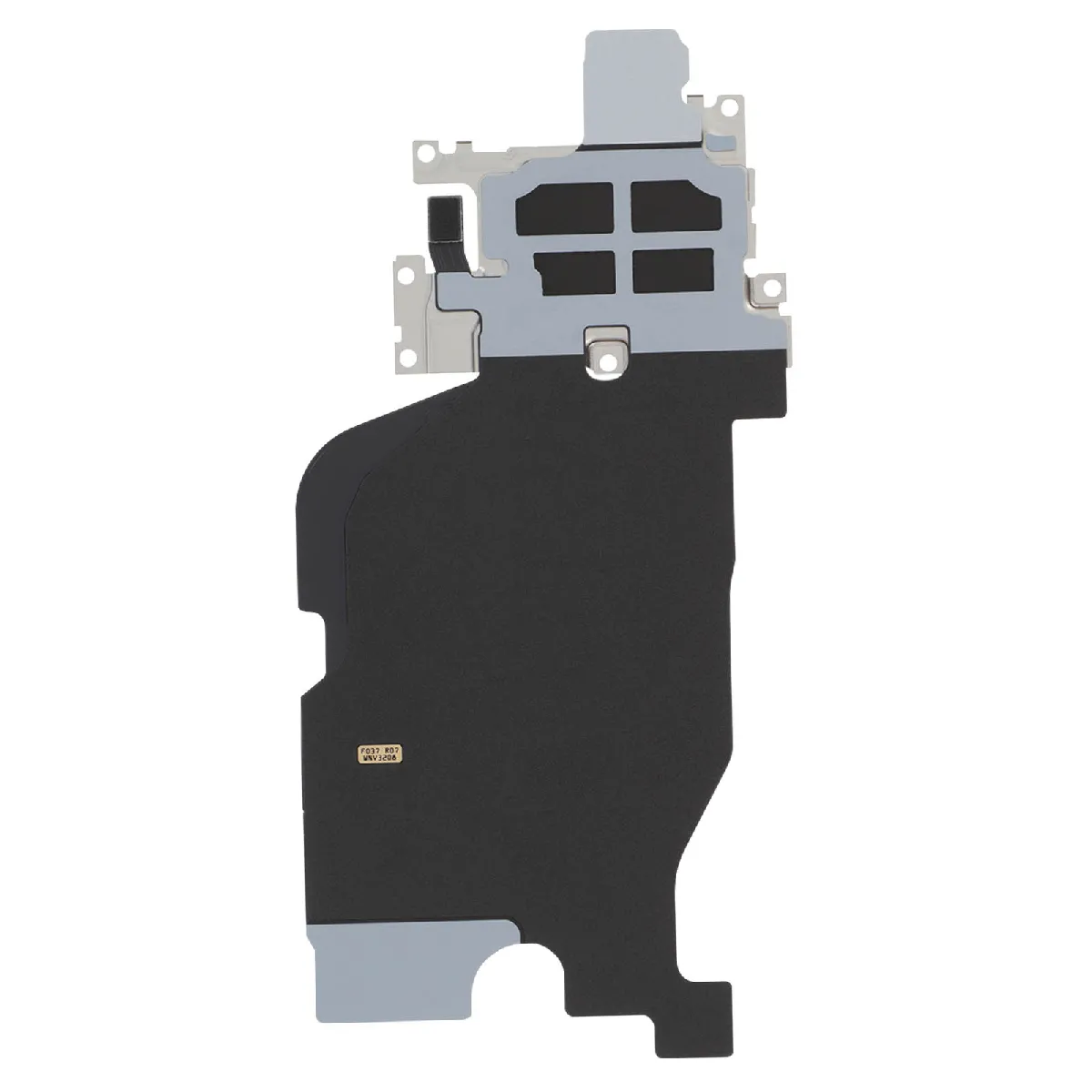 Avizar Noir Clappio Nappe Antenne Nfc Pour Galaxy S23 Recharge Sans Fil Et Paiement Mobile