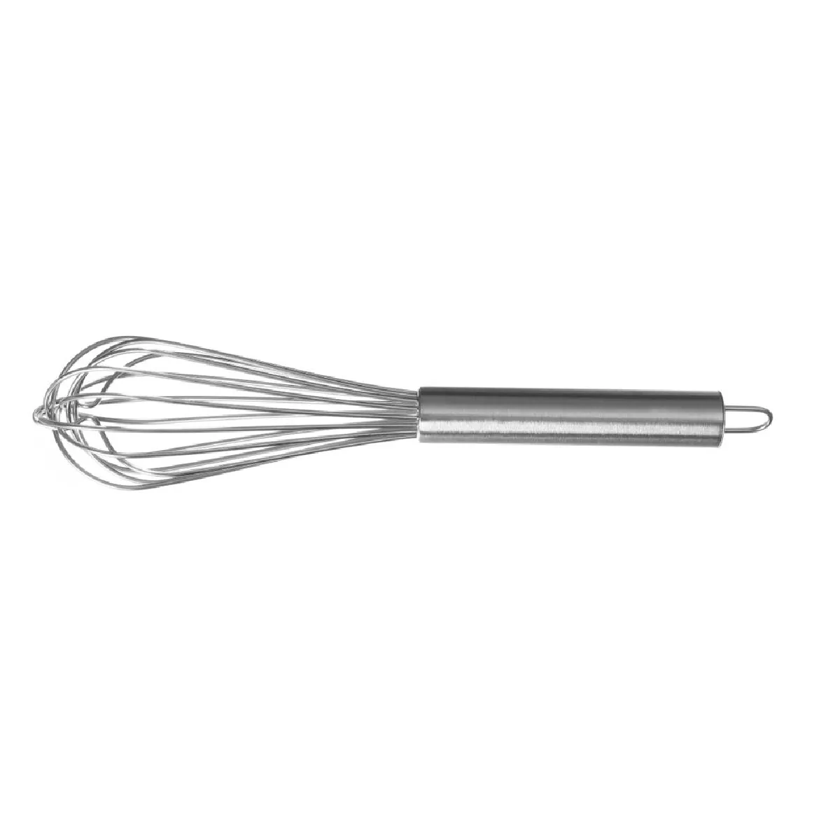 Fouet De Cuisine En Acier Inoxydable Avec Manche En Bois - 18 Cm, Pour Battre œufs, Mélanger Sauces, Pâtes à Gâteau - 5