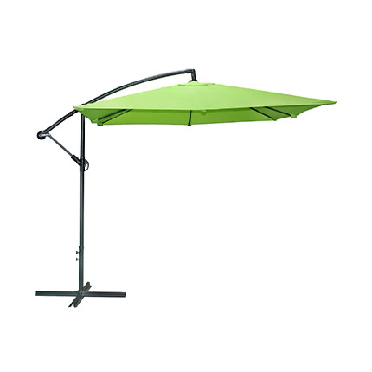 Parasol De Jardin Rectangulaire AKORD FLOKS 125x200 Cm - Inclinable, Protection UV, Imperméable | Pour Terrasse, Balcon, Patio