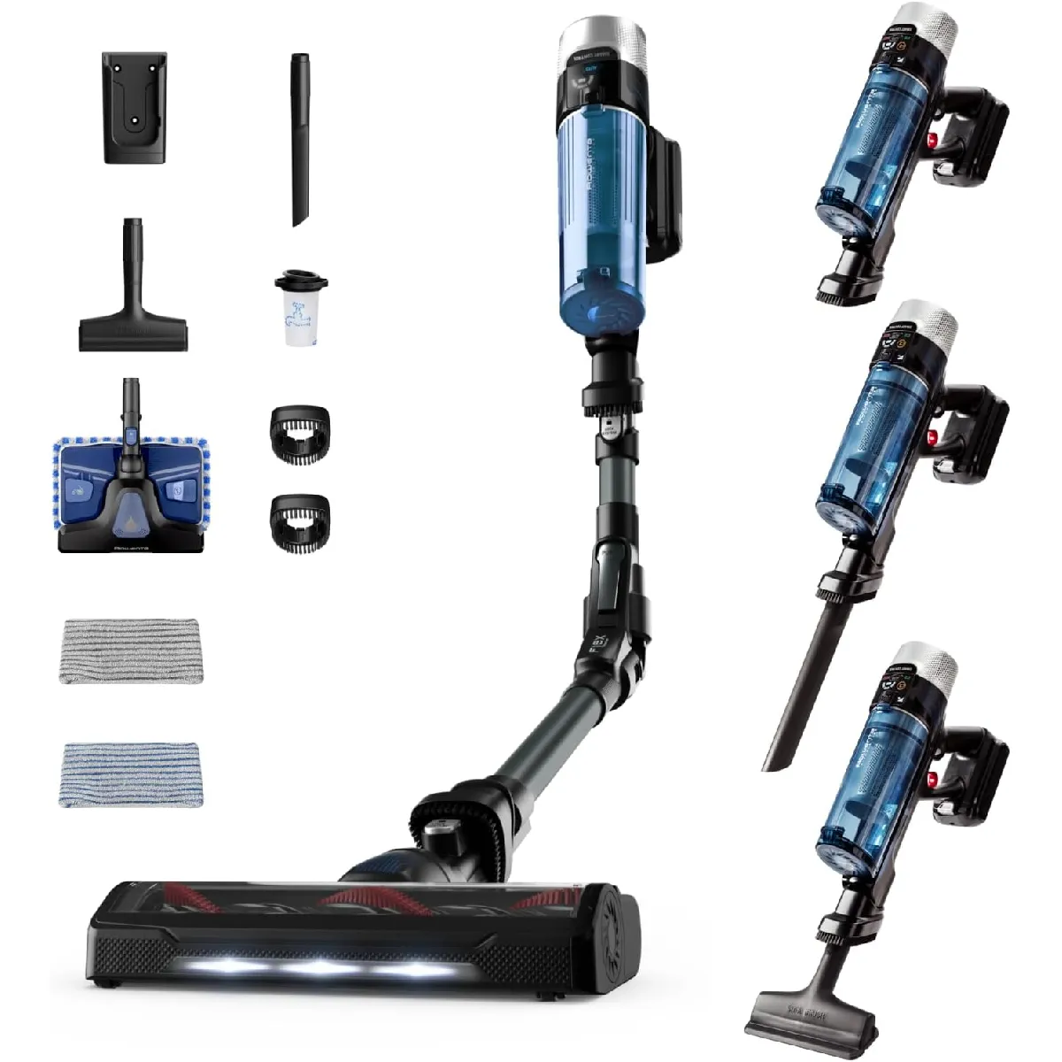 Aspirateur balai sans fil 4 en 1 avec tête Neuf - vue 2