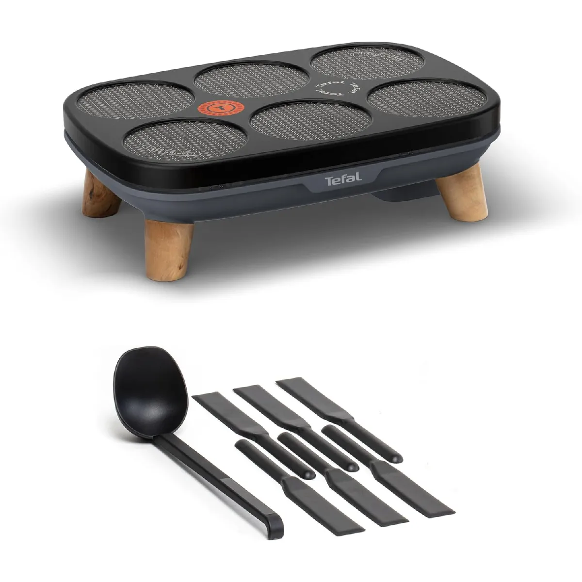 Crêpier électrique Tefal Gourmet 6 crêpes