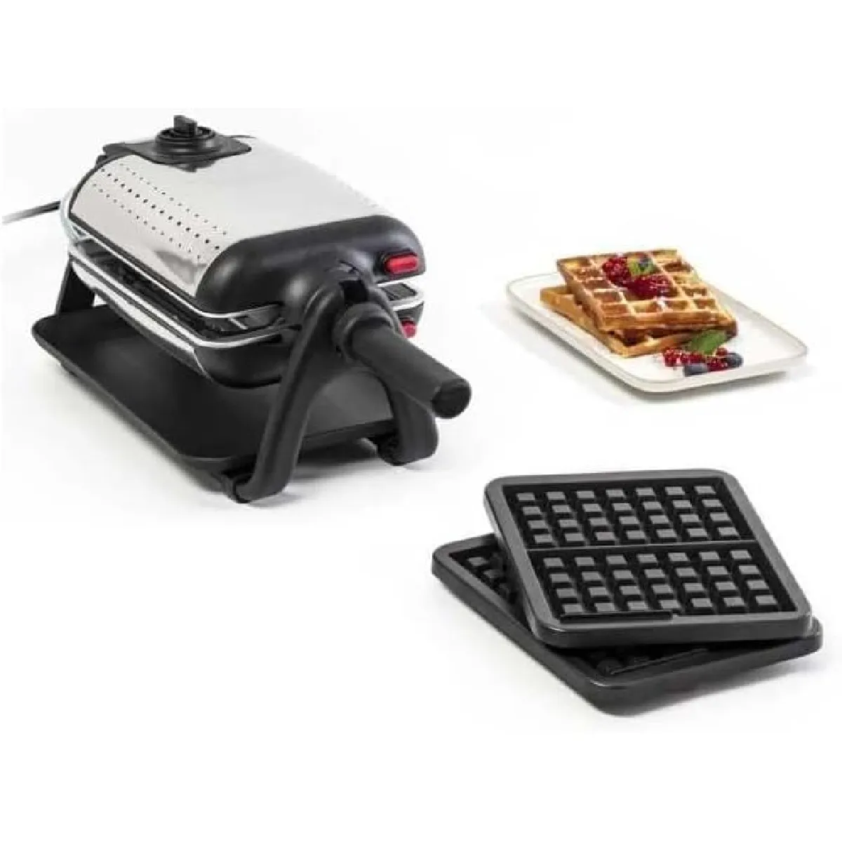 Gaufrier semi pro Tefal 1200?W Poignée Rotative