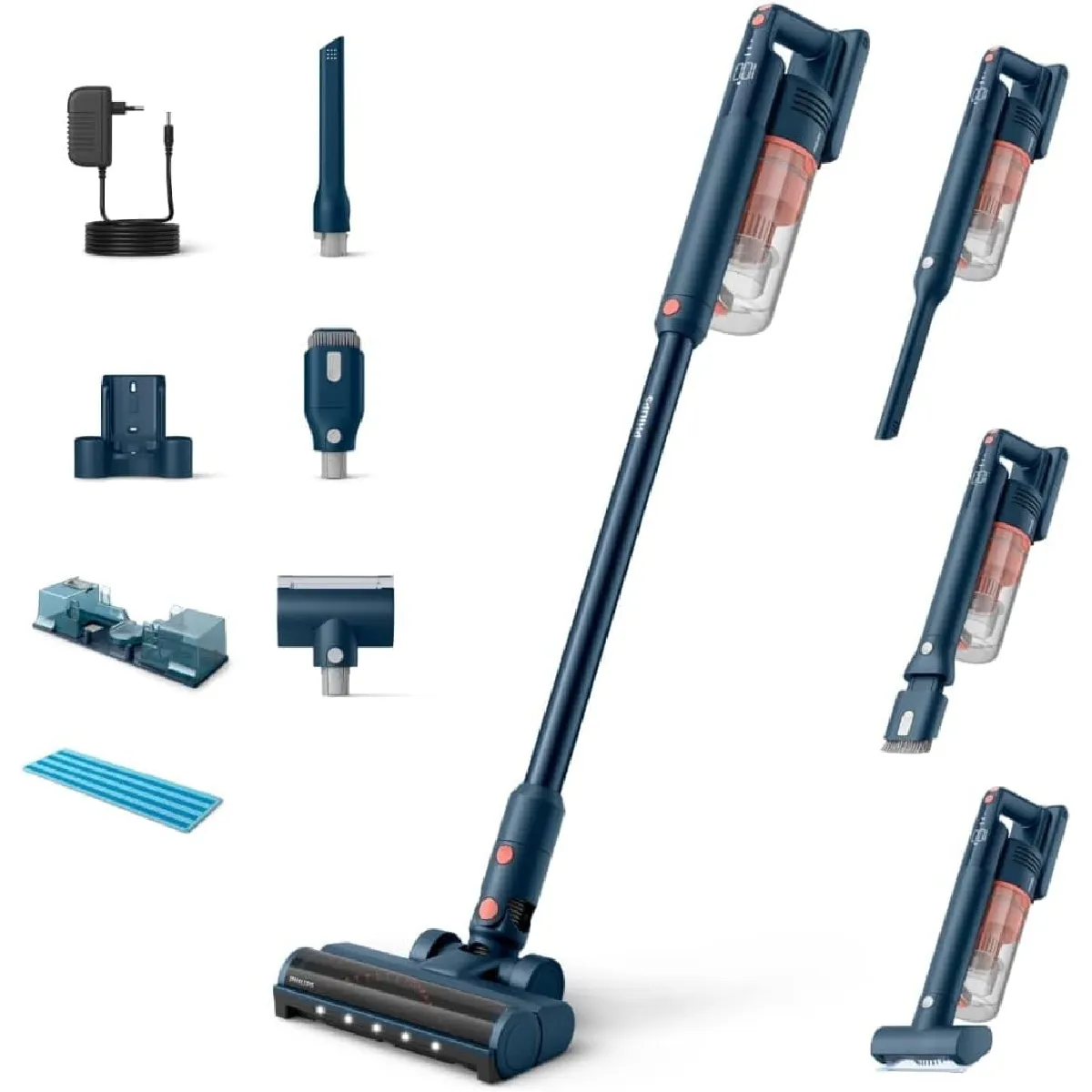 Aspirateur balai sans fil puissant avec batterie Neuf - vue 2