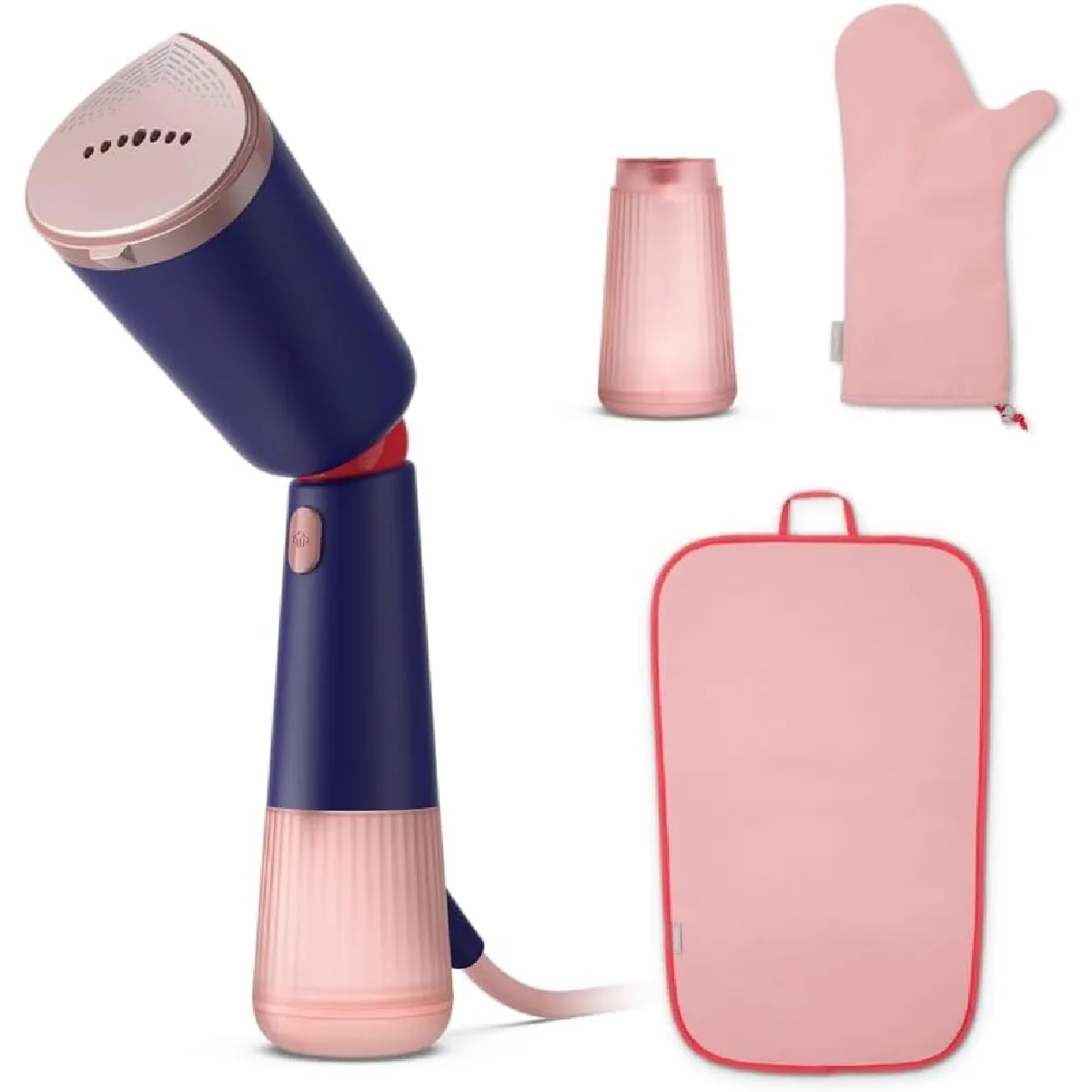 PHILIPS D&eacute;froisseur vapeur 1400W Bleu Marine avec 3 accessoires