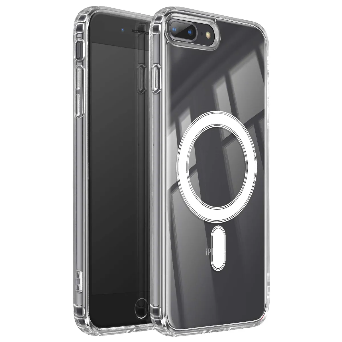 SWISSTEN  Coque MagSafe iPhone 8 Plus Transparent