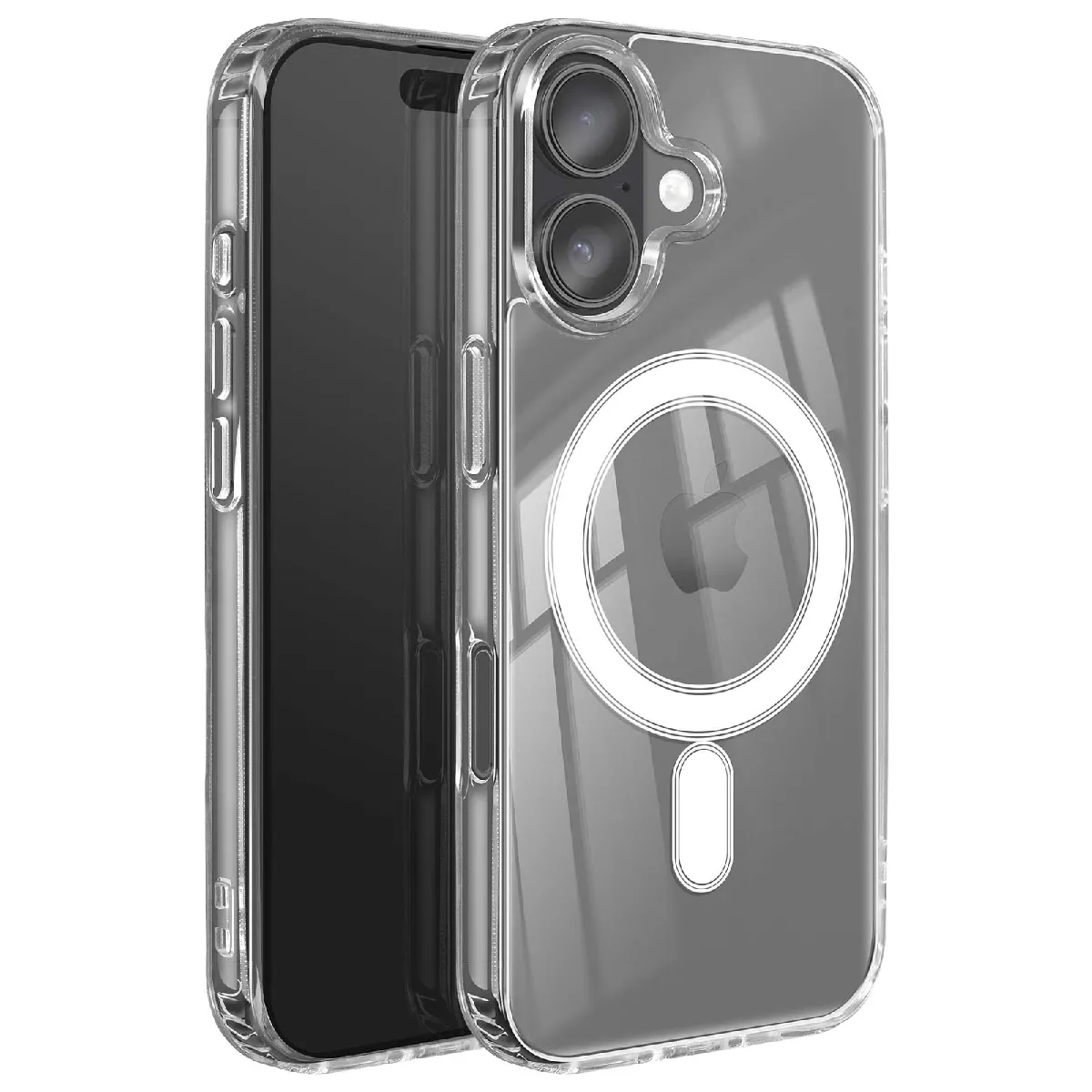 Swissten Coque Magsafe Renforcée Pour Iphone 17 Modèle Magstick Clear Jelly Transparent - Image 2