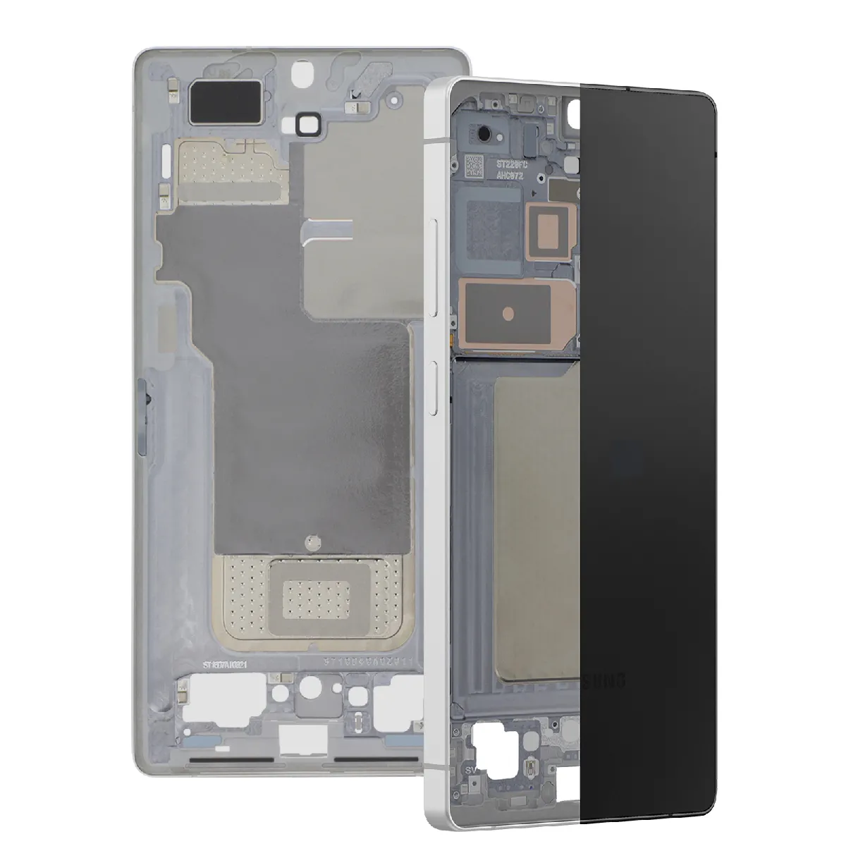 Samsung Châssis Central de Remplacement Original pour Galaxy S25 Ultra /