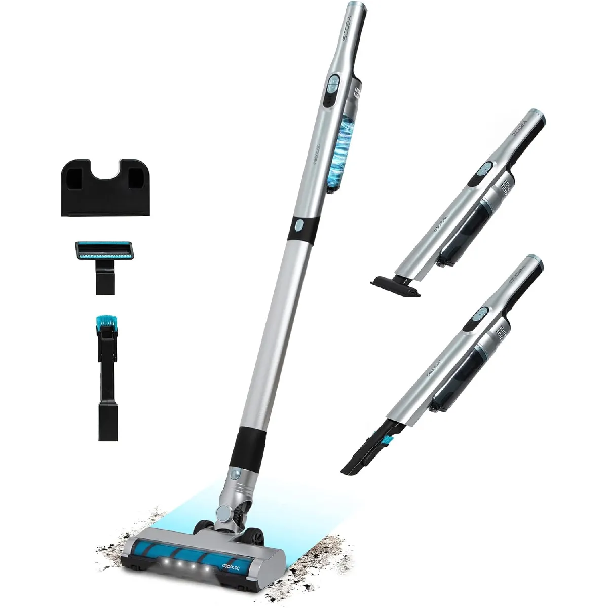 CECOTEC Aspirateur sans fil polyvalent pour tapis et sols