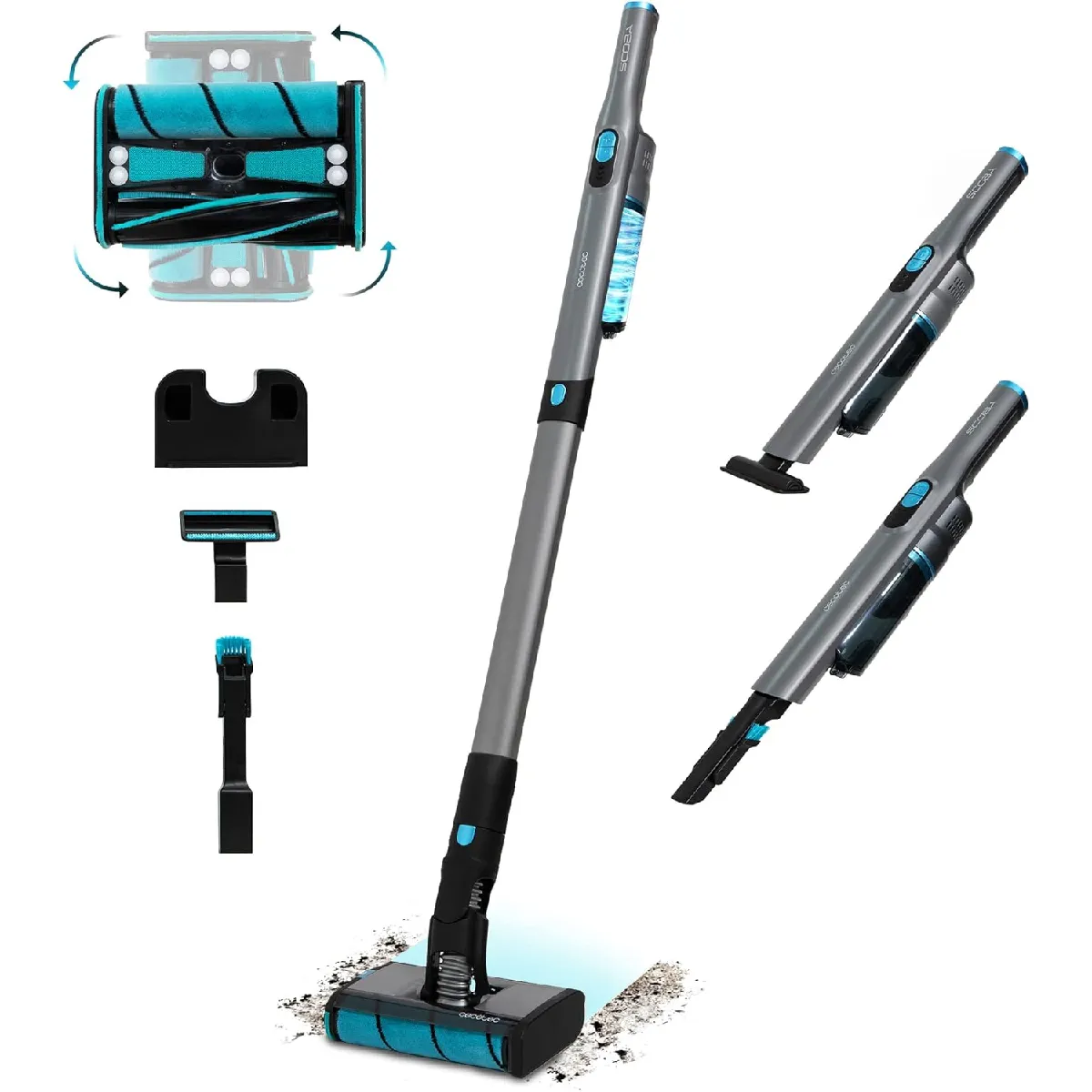 Aspirateur balai sans fil léger pour tapis Neuf - vue 3