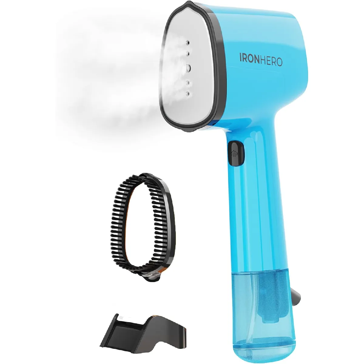 CECOTEC D&eacute;froisseur vapeur 1500W portable &agrave; semelle c&eacute;ramique Bleu