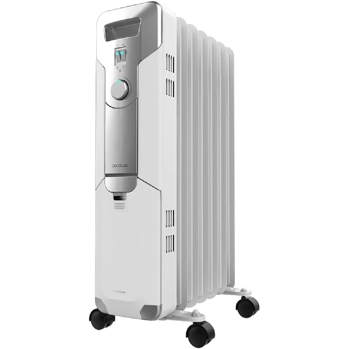 Cecotec Blanc Radiateur À Huile 7 Modules 1500 W