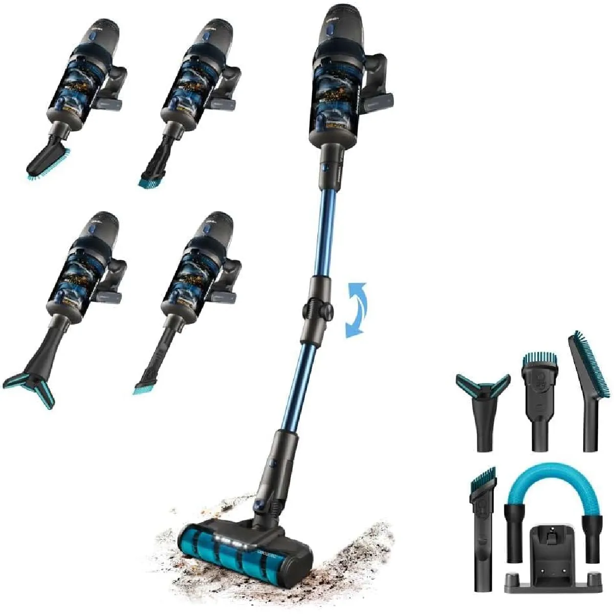 CECOTEC Aspirateur balai sans fil 4-en-1 haute puissance