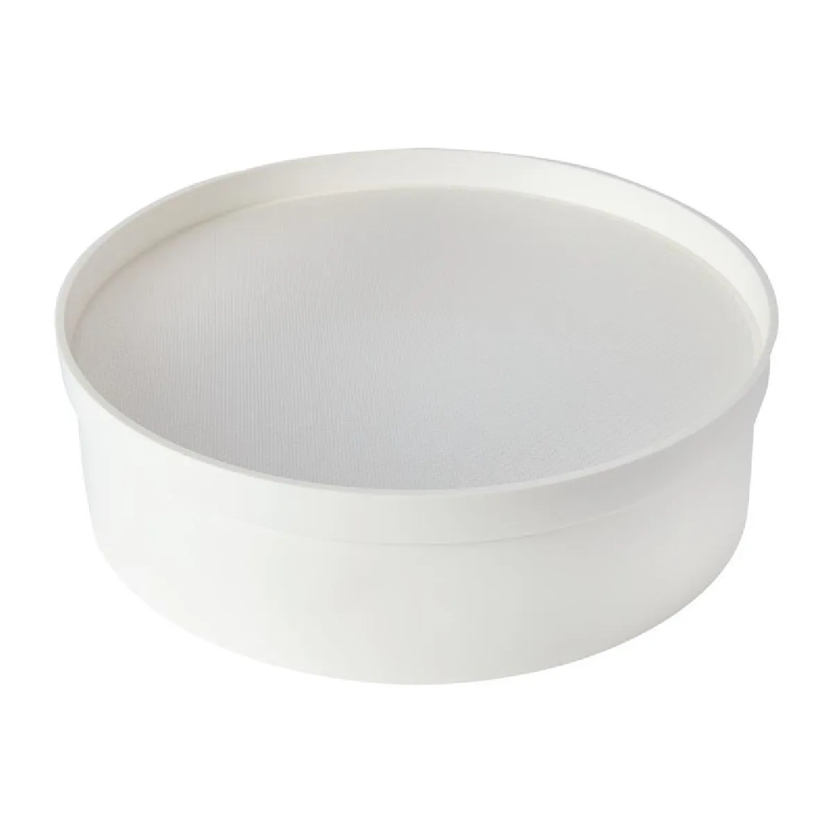 Schneider Tamis à farine/tamis rond mailles en nylon de 1 mm; 9x30 cm (HxØ); blanc - Image 3