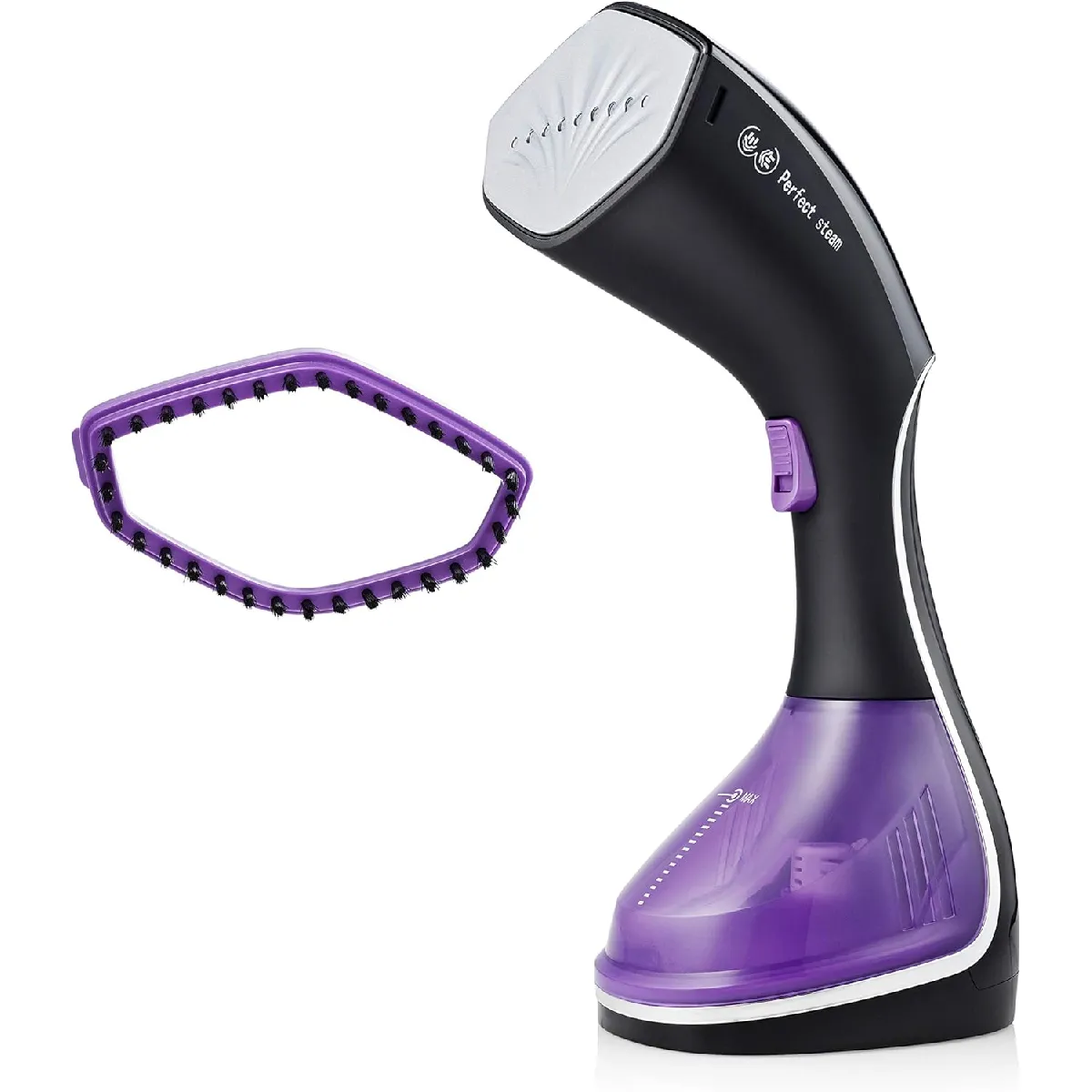 TRISTAR D&eacute;froisseur vapeur 1600W noir / violet / blanc