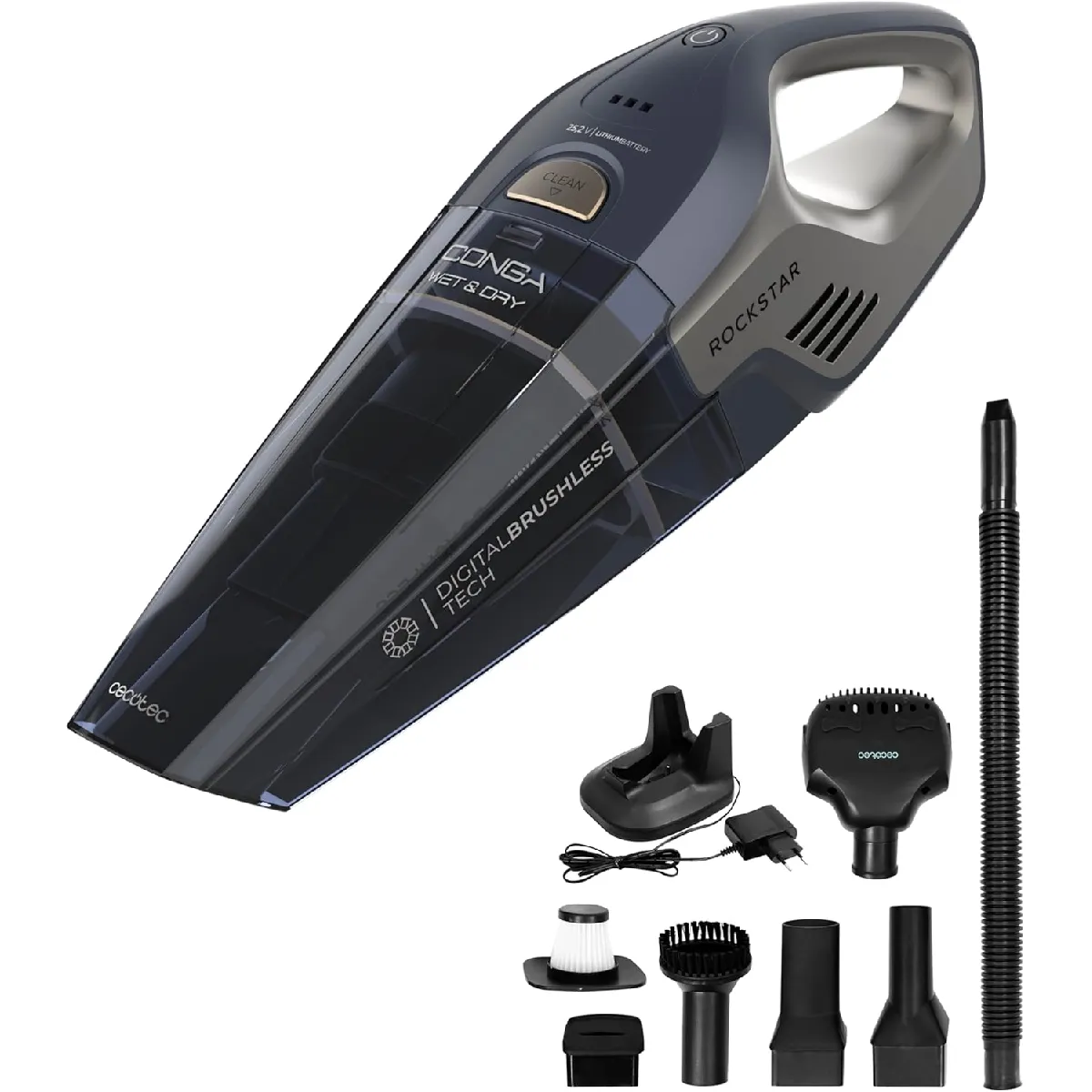 CECOTEC Aspirateur &agrave; main compact 200 W sans fil