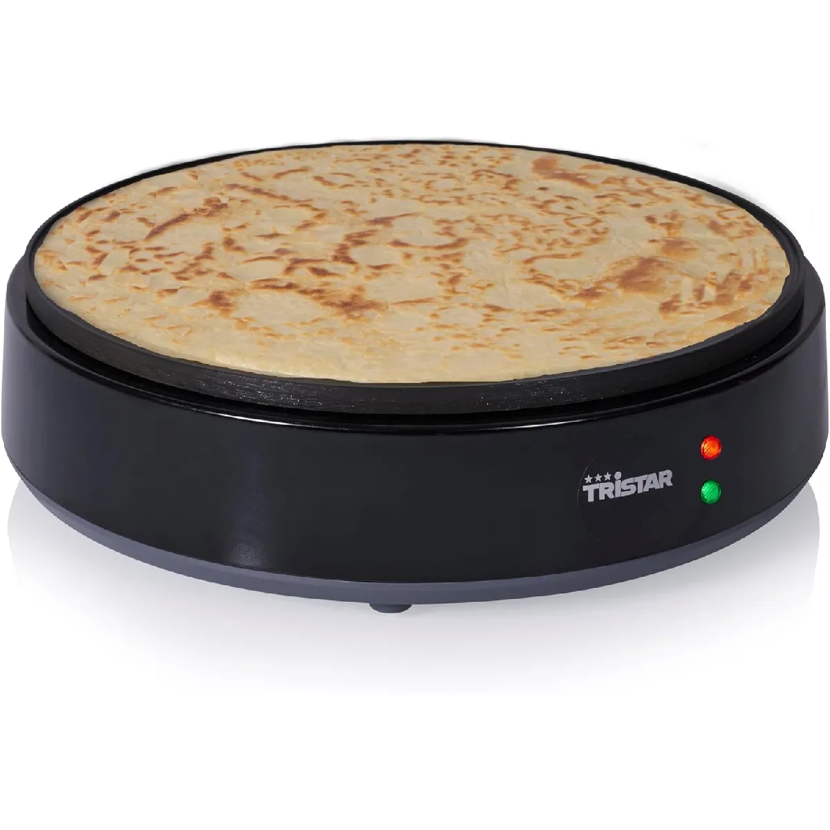 TRISTAR Cr&ecirc;pi&egrave;re &eacute;lectrique  noire 1200 W