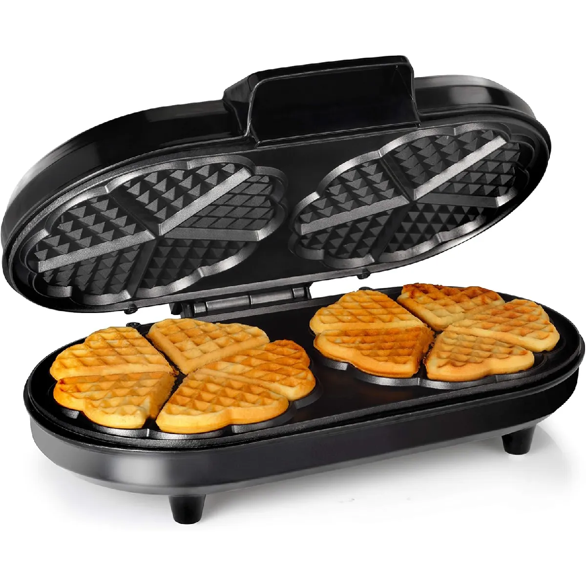 Tristar Gaufrier Cœur Électrique 1200 W - Neuf - Image 3