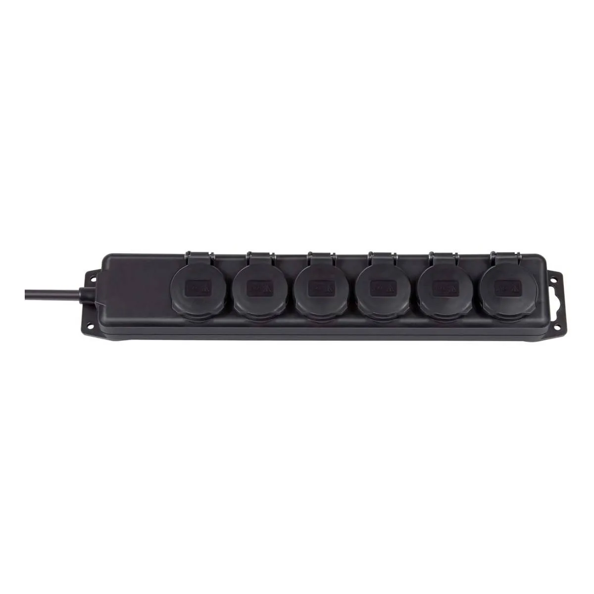 Brennenstuhl Noir Multiprise Avec 6 Prises Type F 2M Ip44 - Neuf - Image 3