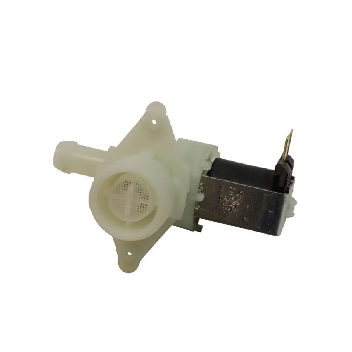 Whirlpool Electrovanne 1 voie 90 Dim 12mm (62760-13157) -481228128393 Lave-vaisselle Ariston Hotpoint - vue 2