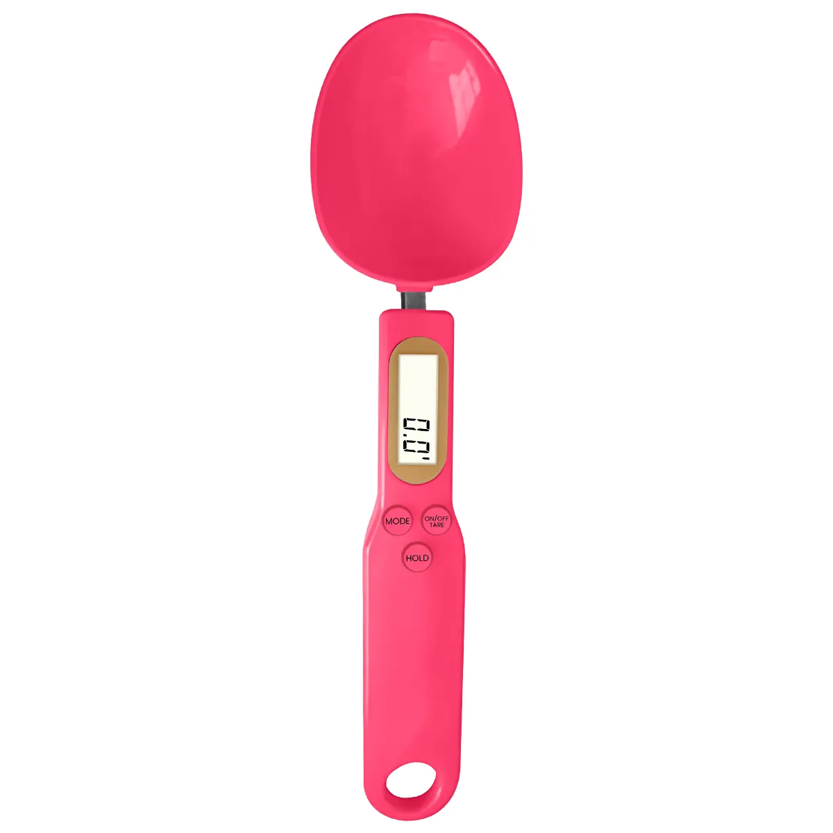 Avizar Cuillère de Mesure Électronique avec Affichage LCD et Tare Intégrée Rose