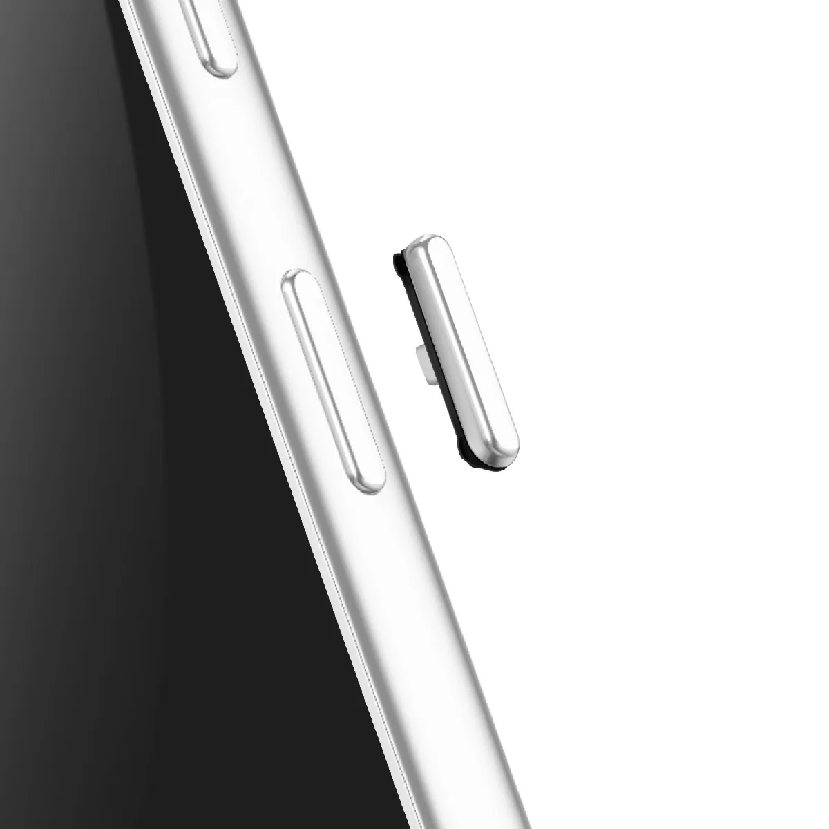 Samsung Bouton Power Original pour Galaxy S23 / S23 Plus Marche et Arrêt pâle