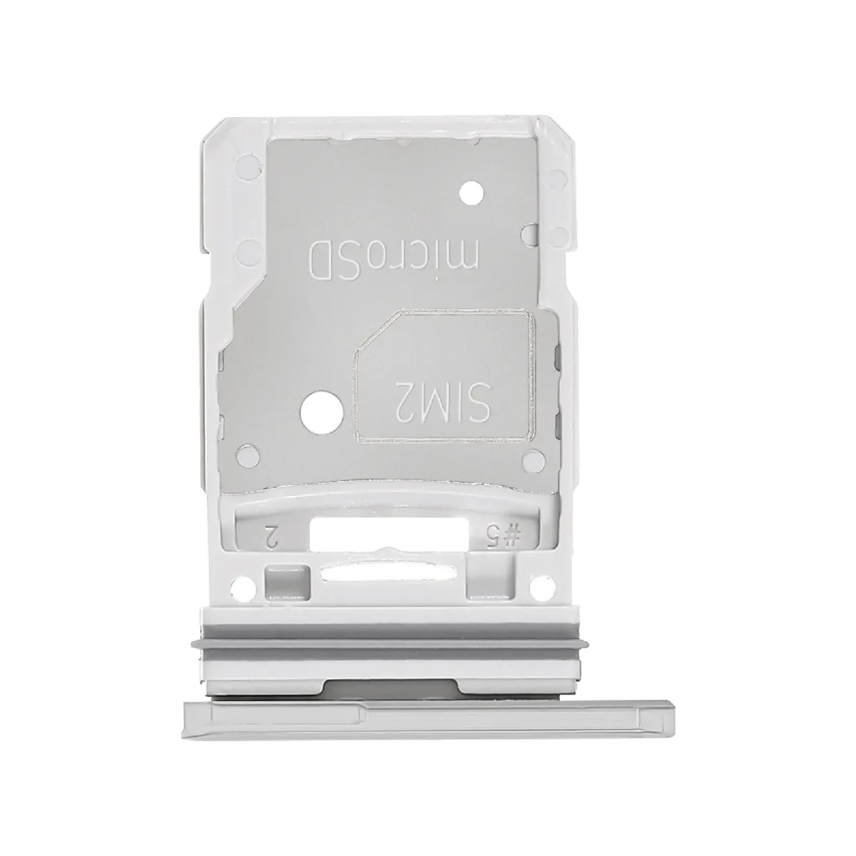 Avizar Blanc Clappio Tiroir Carte Sim Compatible Pour Galaxy S20 Fe Dual Nano Sim