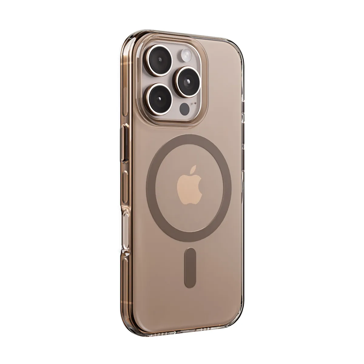 GENERIQUE - Coque MagSafe pour iPhone 16 Pro Max - Beige - Image 2