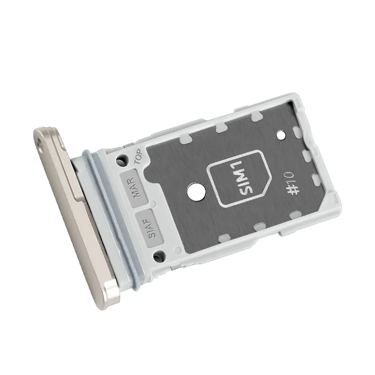 Samsung Tiroir carte Dual Nano SIM pour Galaxy S23 et S23 Plus Pièce Original
