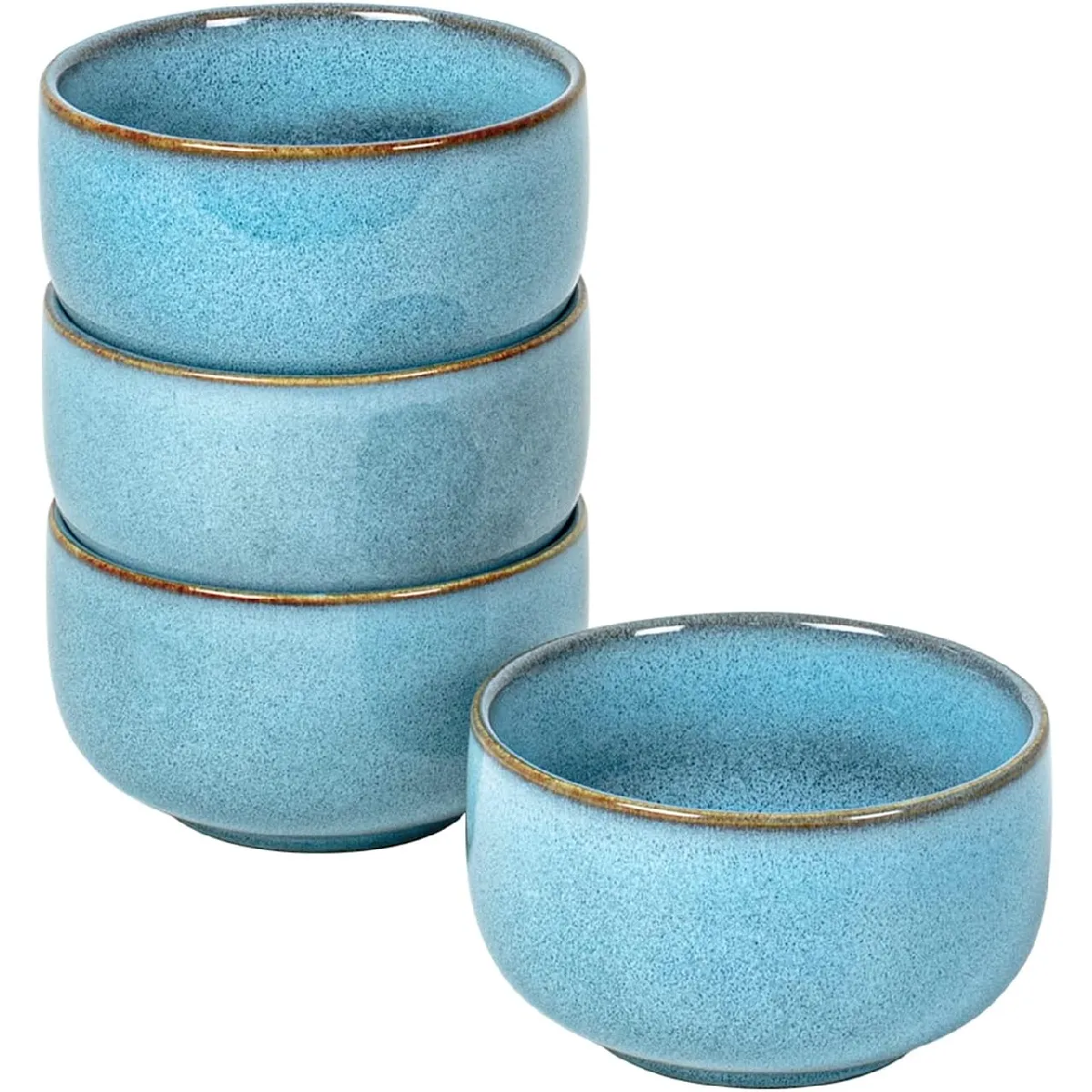 Vendos85 Assiettes Creuses En Grès – Lot De 4