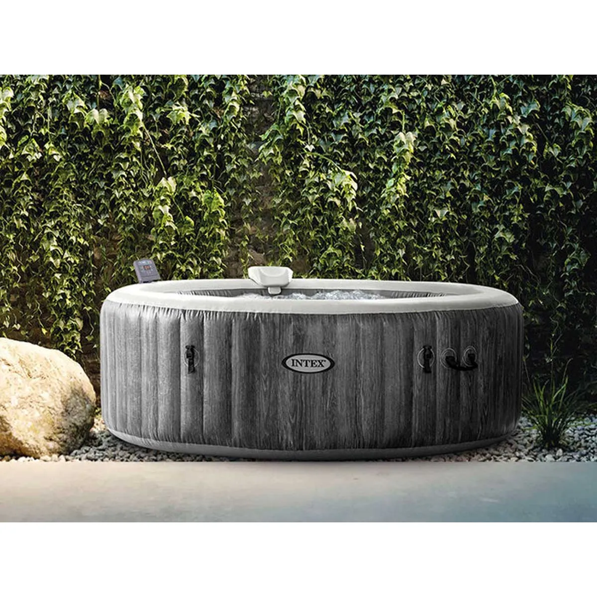 Intex Spa gonflable - Baltik - 216 x 216 x 71 cm - 6 places - Carré - 28442NP