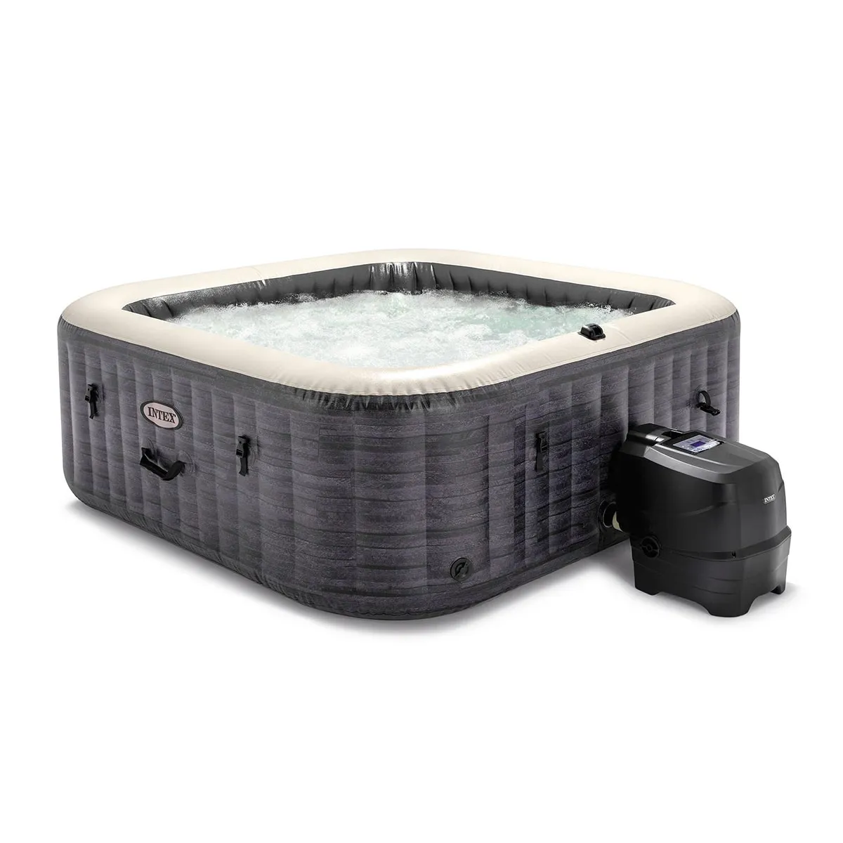 Spa gonflable PureSpa carré Bulles 4 places / Intex