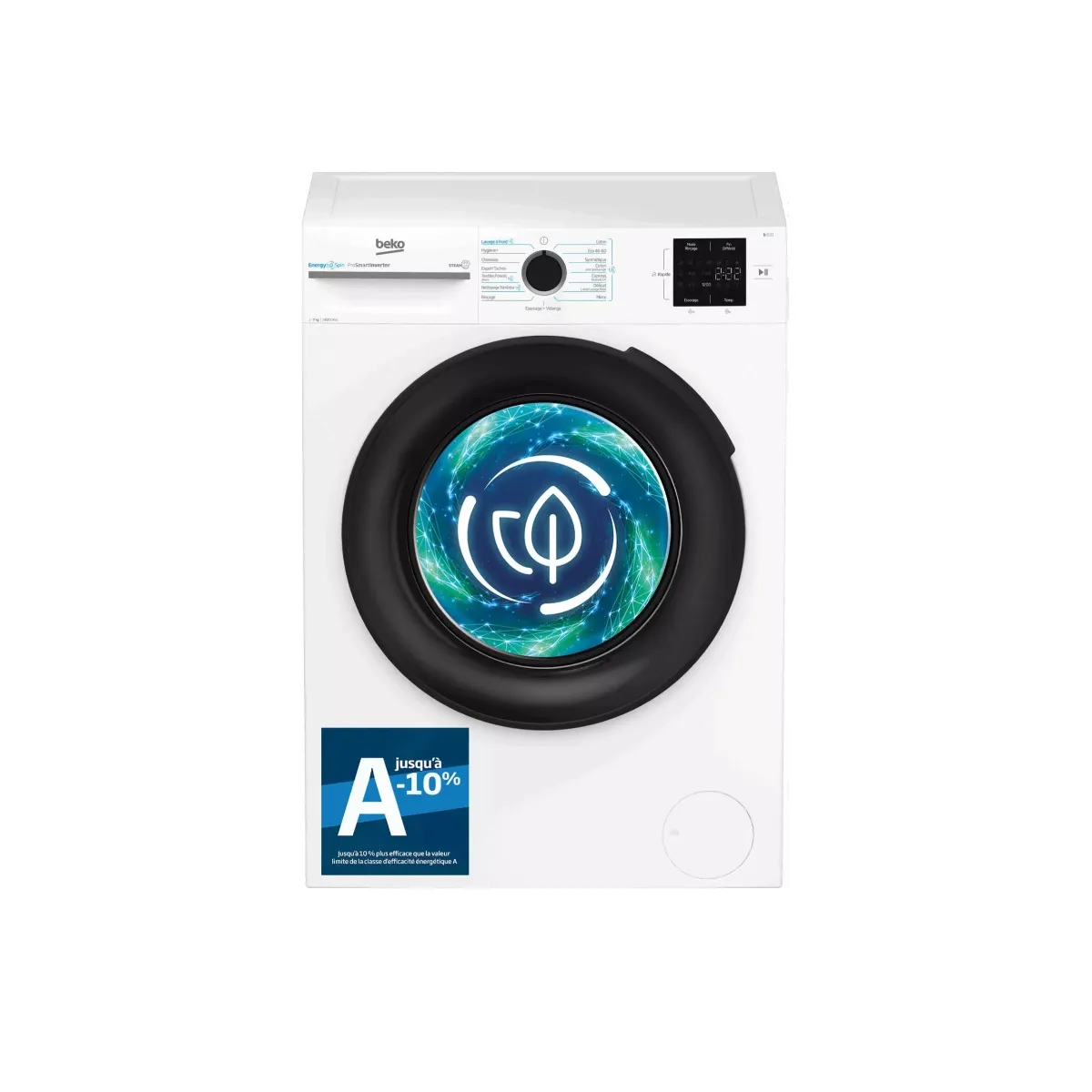 Lave linge frontal BEKO BM34WFT310411 - vue 3