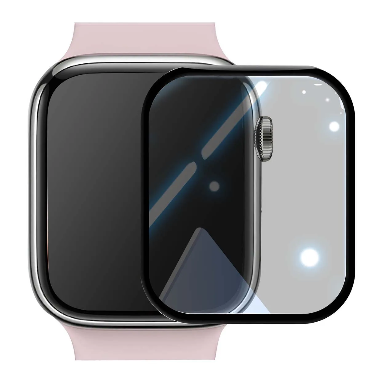 Mocolo Verre D'écran 3D Watch 7 / 8 Transparent
