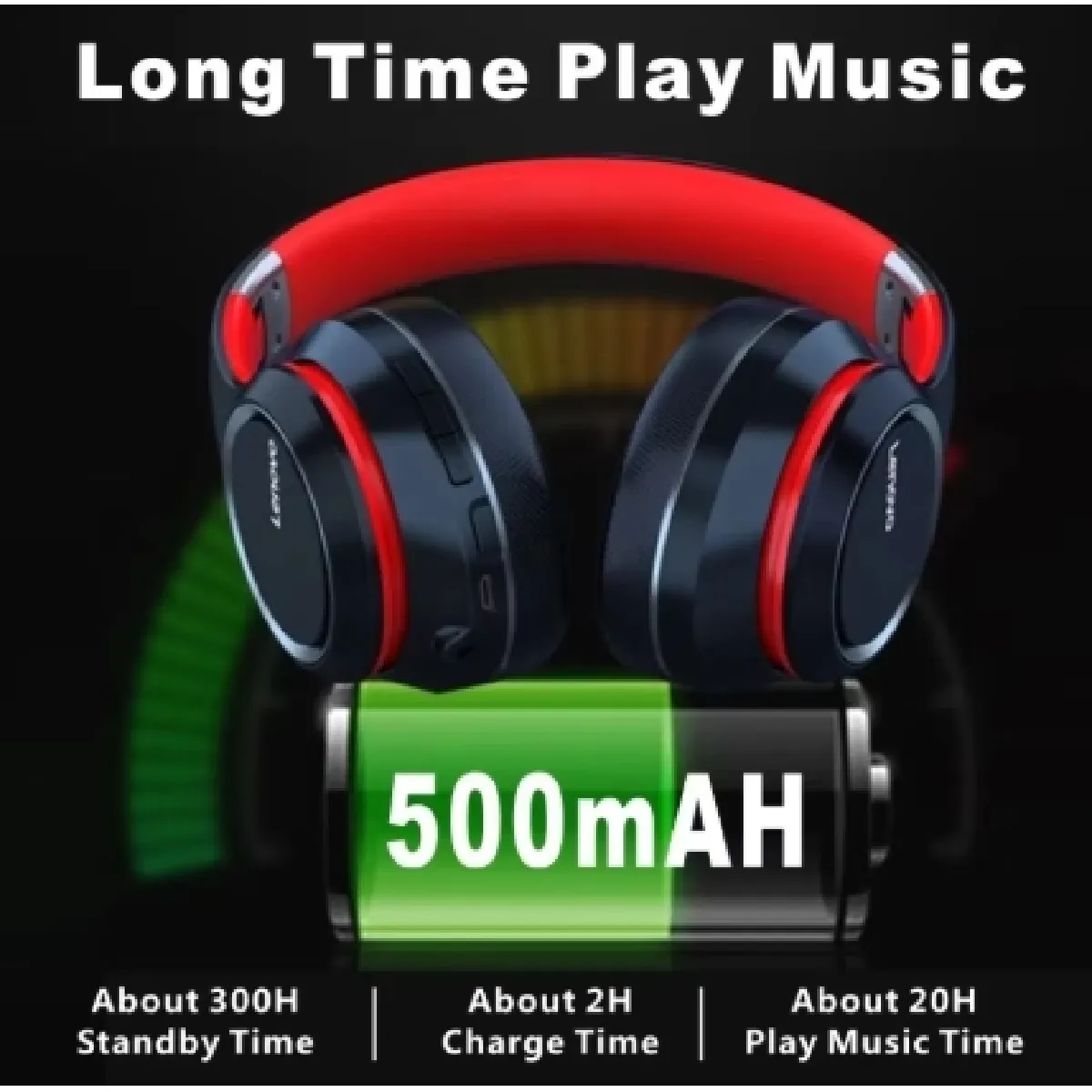 Lenovo HE05 Tour De Cou Sans Fil Casque Bluetooth 5.0 Double Stéréo Basse HiFi Musique Avec Micro Ipx5 Etanche Casque