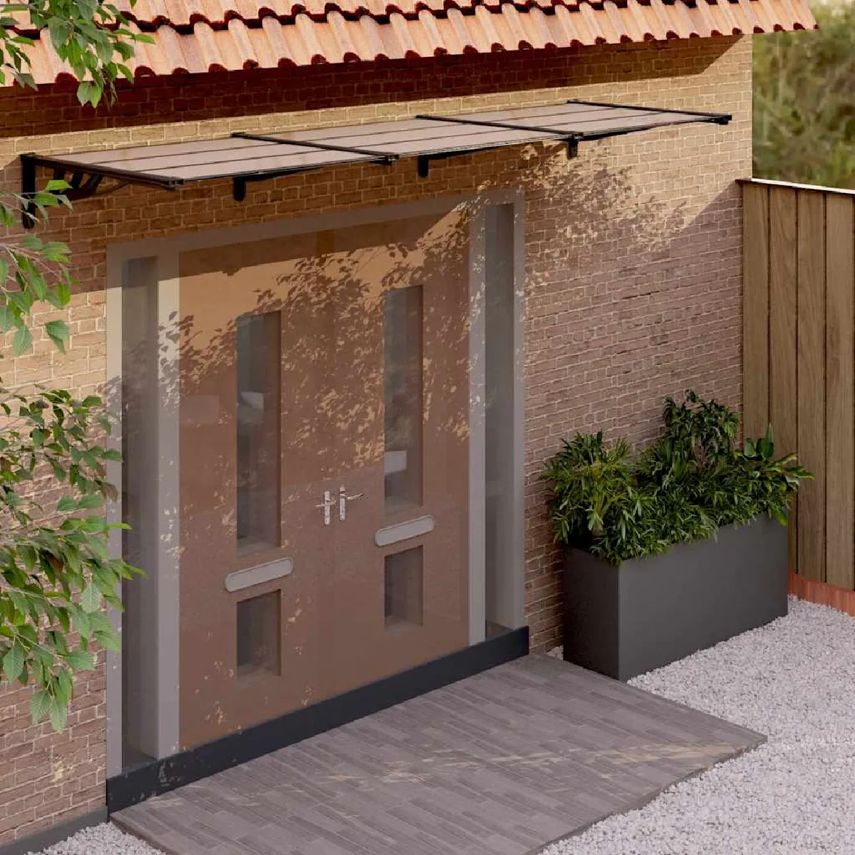 vidaXL Auvent de Porte - vue 7