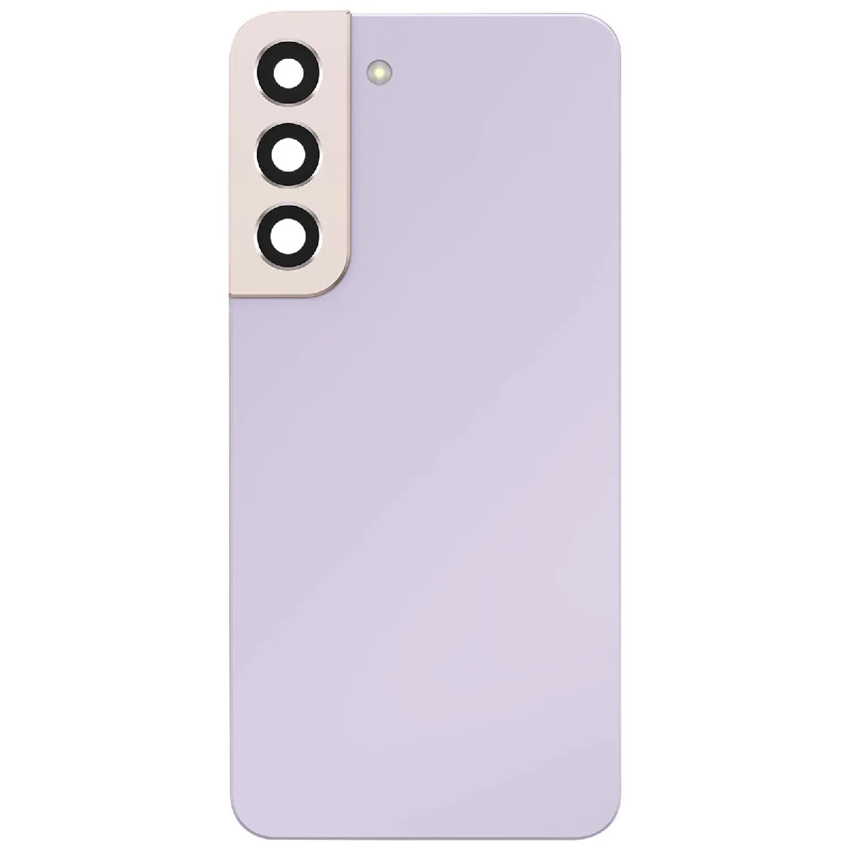 Avizar Violet Clappio Cache Batterie De Remplacement Pour Galaxy S22 Avec Adhésif Intégré