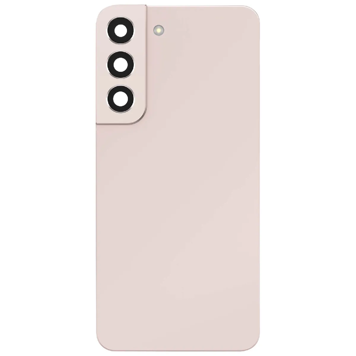 Avizar Rose Clappio Cache Batterie De Remplacement Pour Galaxy S22 Avec Adhésif Intégré