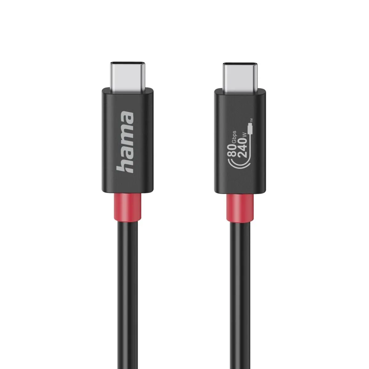 Hama Noir Câble Usb-C