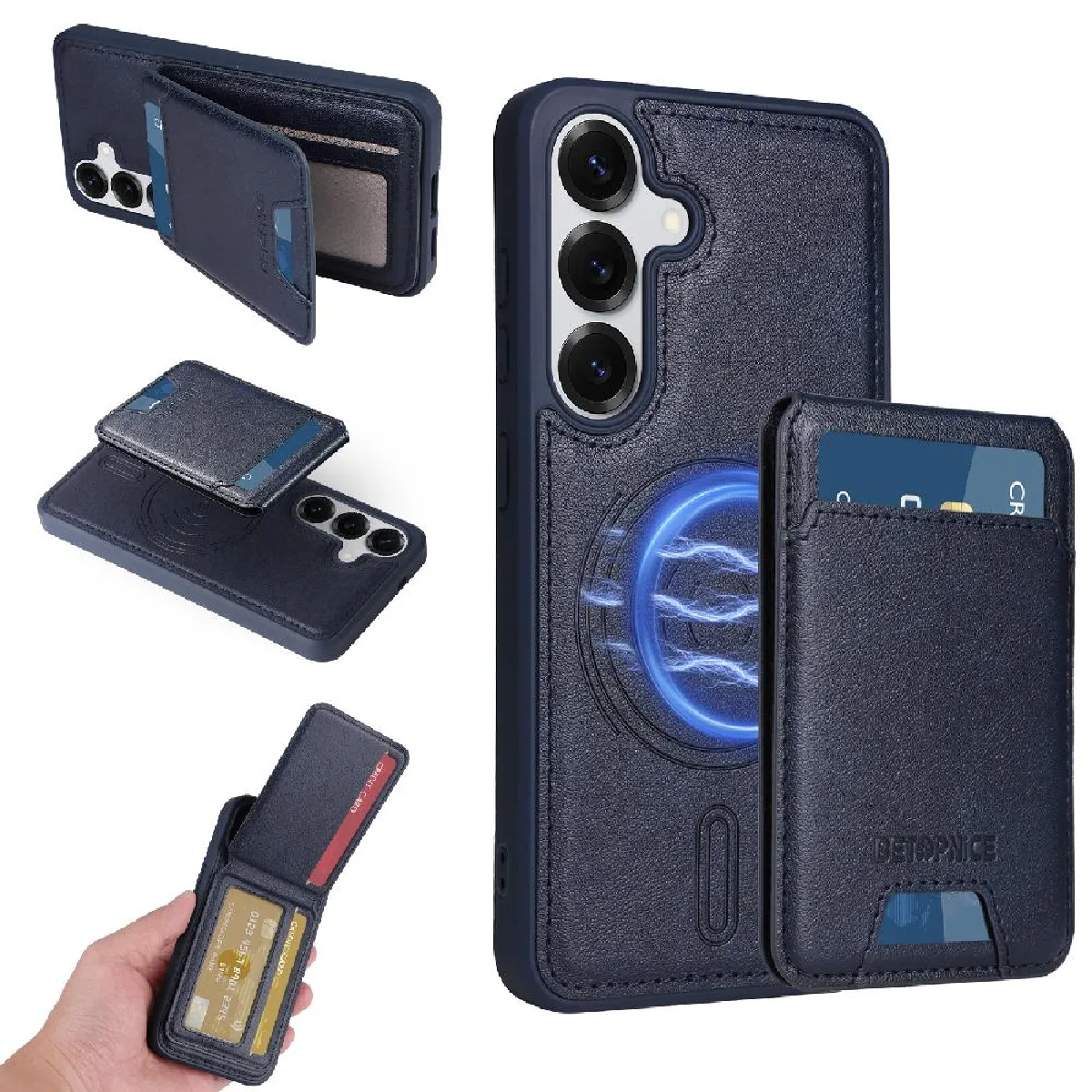 Étui Pour Samsung Galaxy S23 Support de voiture magnétique Chargement ...