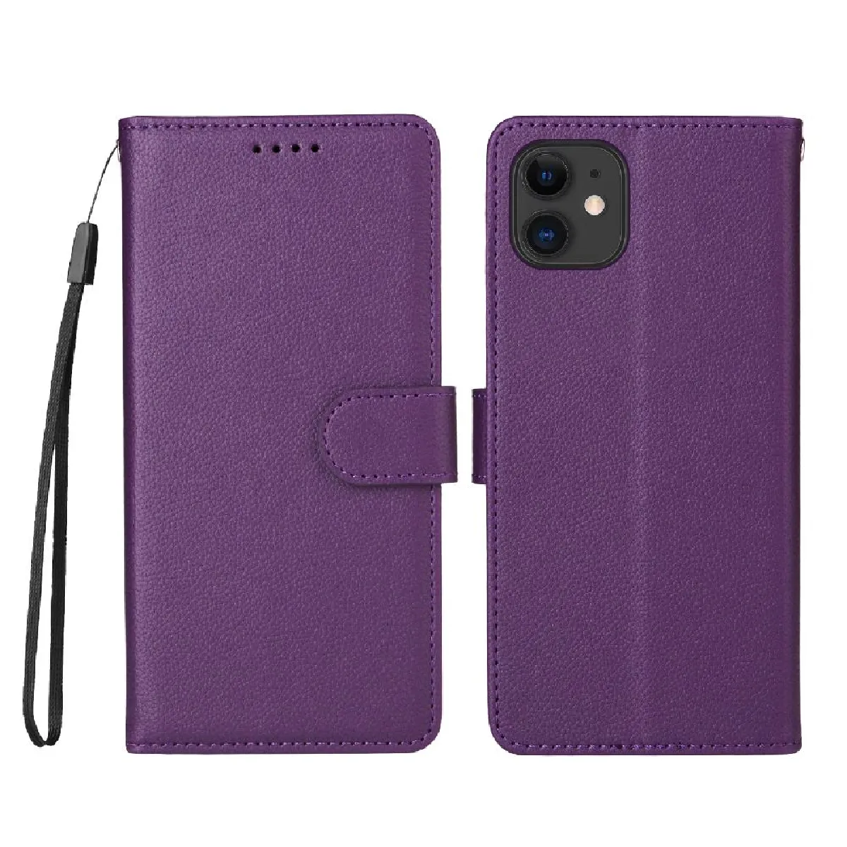 Compatible avec iPhone 12 mini cas Fente pour crad Chargement sans fil ...