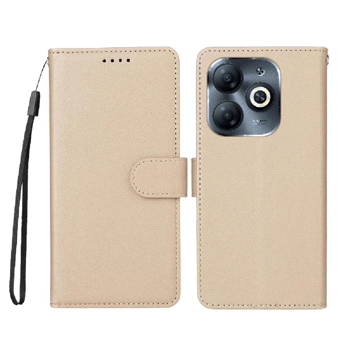 Flip Étui Pour Infinix Smart 8 4G Portefeuille Fente pour crad Support ...